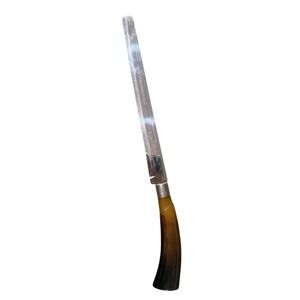 Vintage Caramel Bakelite Handle Stainless Blade Knife Sheffield Eng